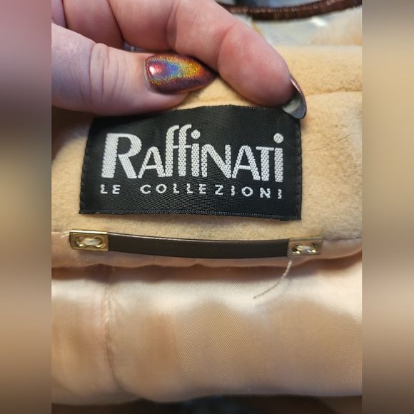 Vintage pre 1950s Raffinati Le Collezioni wool and cashmere coat - Picture 3 of 7